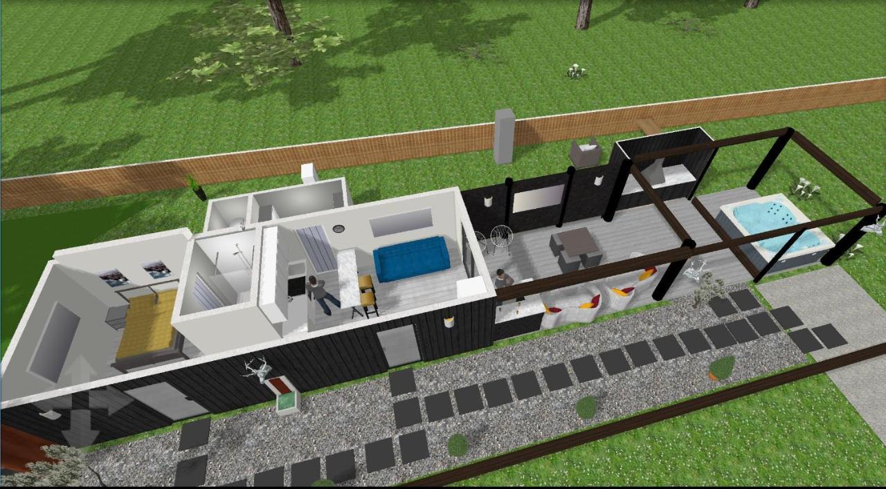 Holiday home Luxury Close To Suspension Bridge, Hot Tub
