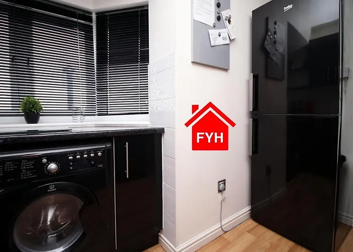 2 Bedroom City Apartment By Fyh-Property, Free Parking