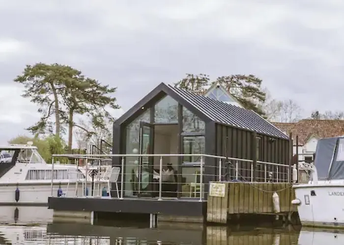 Water Cabin With Water Sports Equipment And Bikes, Bath