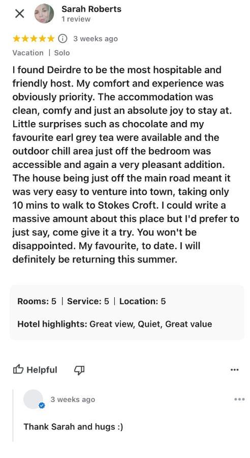 Bed & Breakfast The Cottage, Ashfield Place *