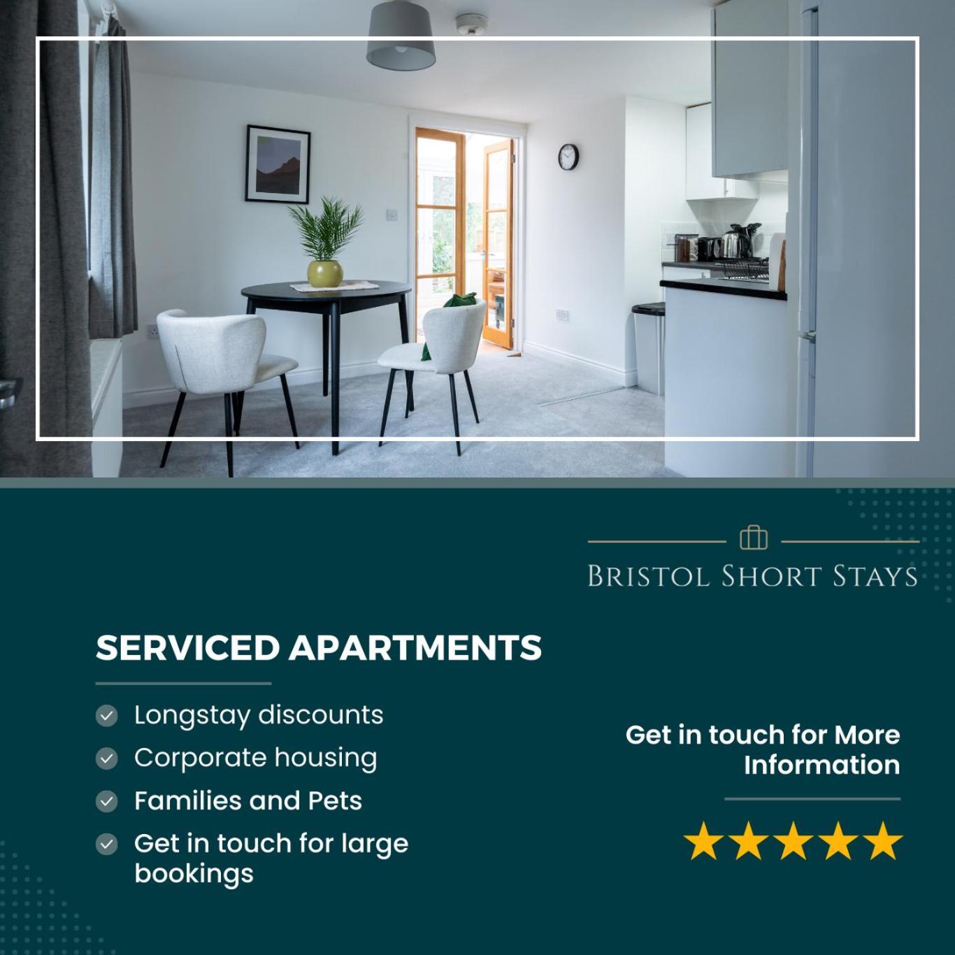 Apartment Short Stays - Amazing Redland Flat! Free Parking *