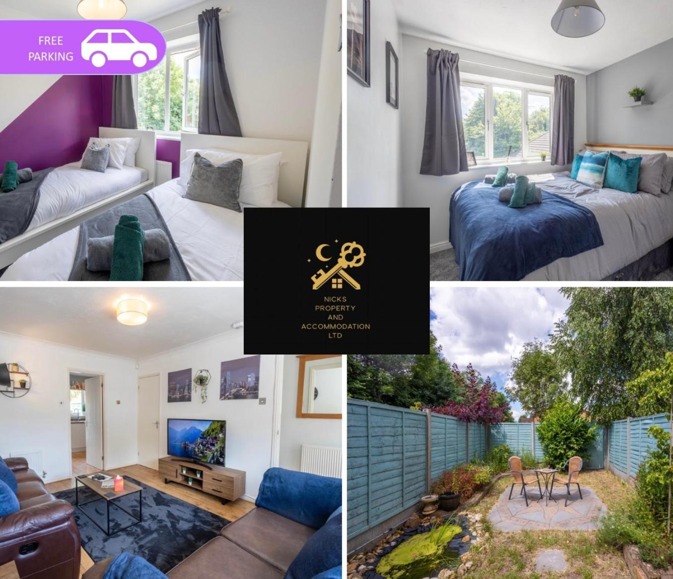 Stylish 3br House - Free Parking - Fast Wi-fi Bristol