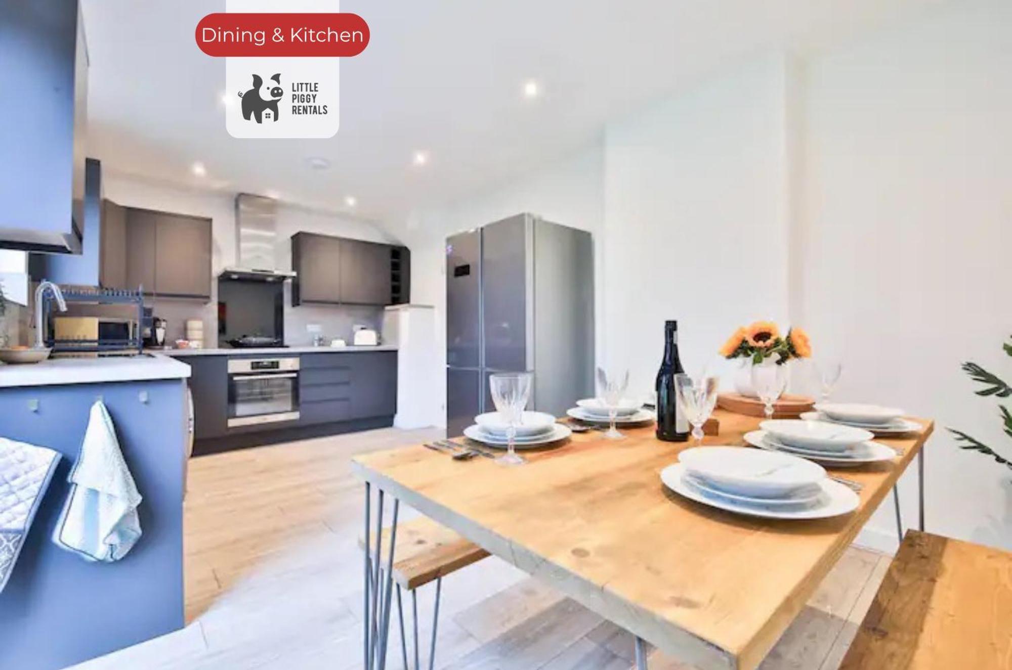 3 Bedroom By Littlepiggyrentals Short Lets & Serviced With Wifi & Free Parking Bristol