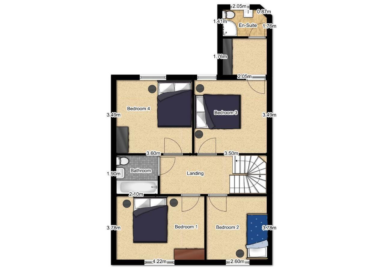 Holiday home Harrington House, Victorian With Parking *