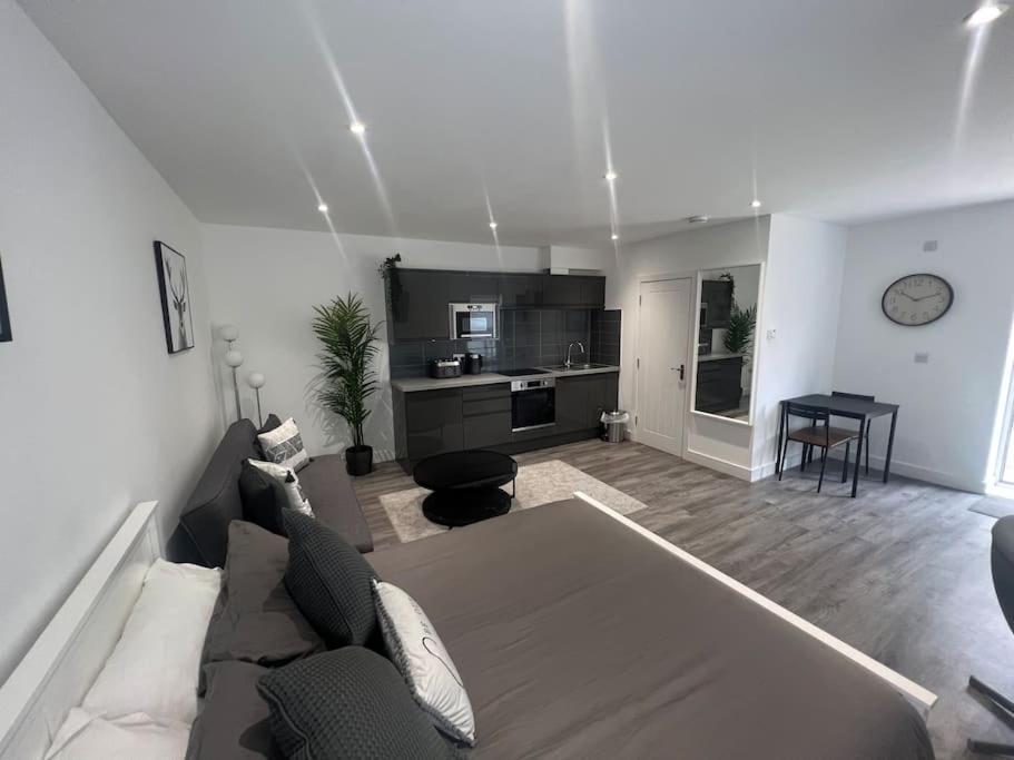 Harrystoke 1 Bedroom Studio, Free Parking & Garden Apartment