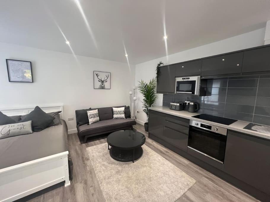 Harrystoke 1 Bedroom Studio, Free Parking & Garden Apartment