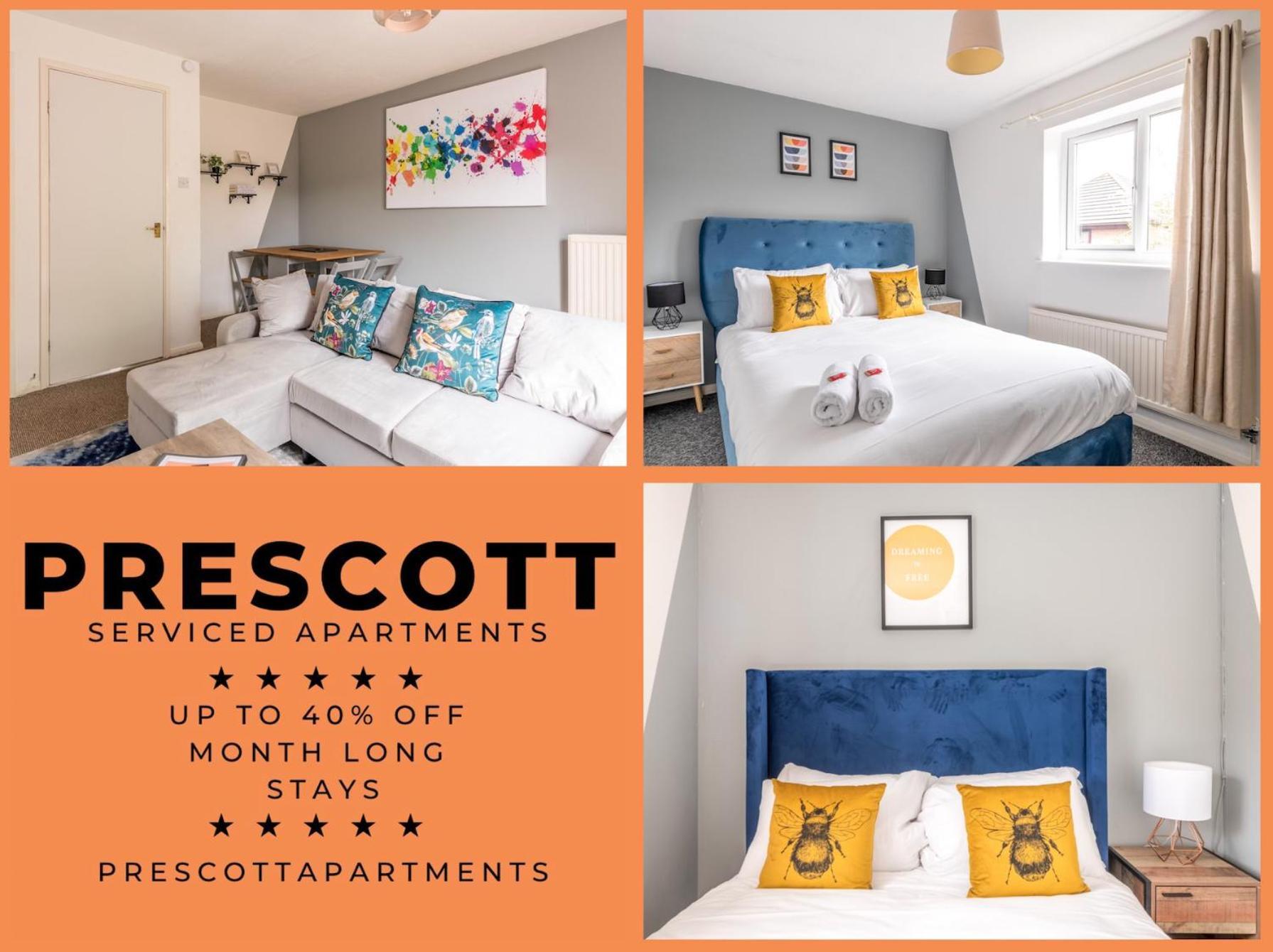 Temple Wall - Contractors, Families - Free Parking By Prescott Apartments Bristol